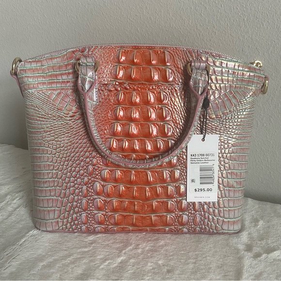 Brahmin FLIRTY OMBRE Medium Duxbury Satchel and Ady Wallet - Picture 3 of 10